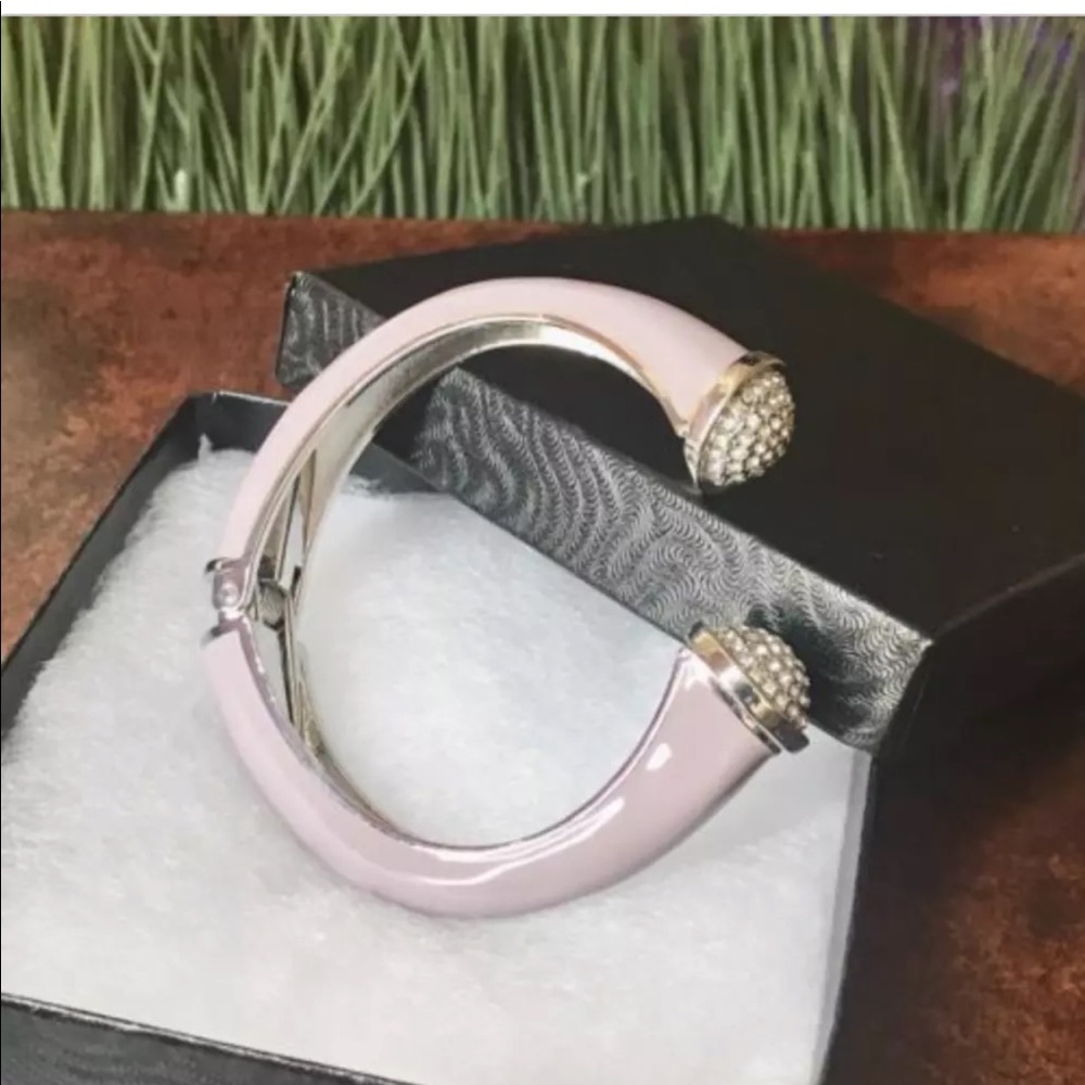 Women Bracelet Lavender Imitation Pave Diamonds